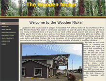 Tablet Screenshot of oregonmyrtlewood.com